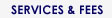 Services & Fees